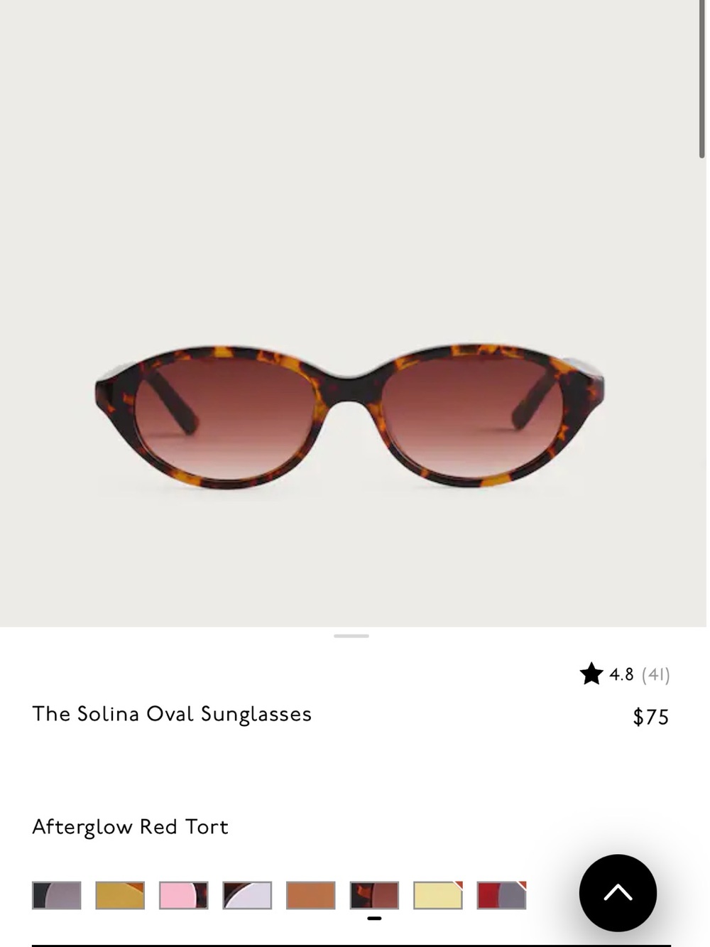 The Solina Oval Sunglasses - Madewell